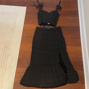 Abercrombie tank and skirt set NWT M/L